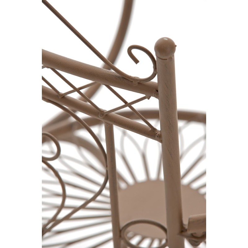 Juego de 2 sillas Sheela, color marrón antiguo