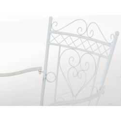 Juego de 2 sillas blancas Sheela