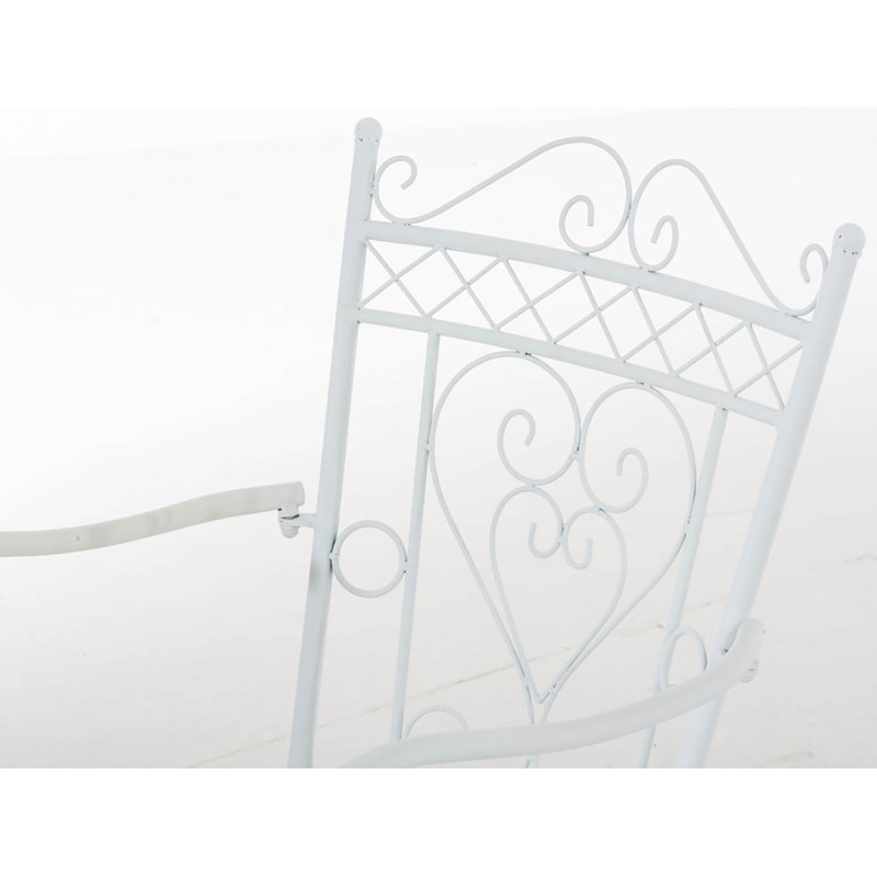 Juego de 2 sillas blancas Sheela