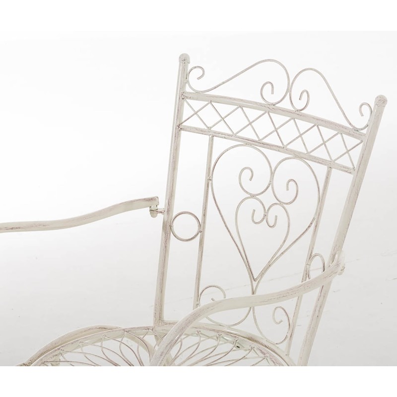 Juego de 2 sillas Sheela en color crema antiguo