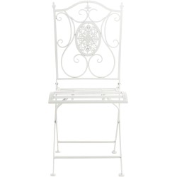 Juego de 2 sillas blancas Sibell