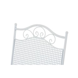 Juego de 2 sillas de jardín blancas Kiran