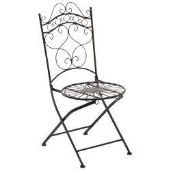 Juego de 2 sillas Indra de bronce