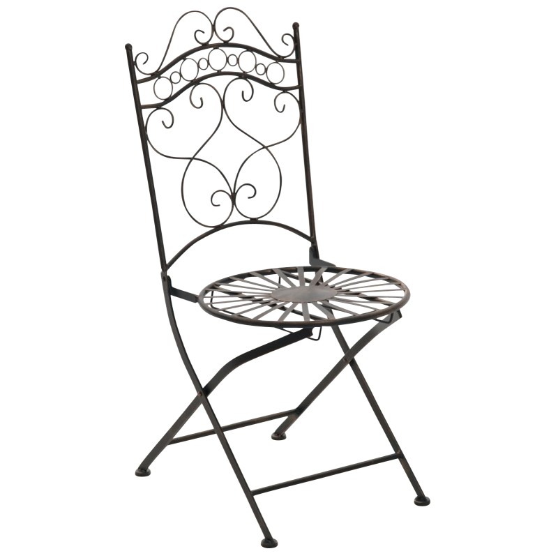 Juego de 2 sillas Indra de bronce