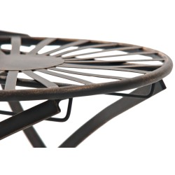 Juego de 2 sillas Indra de bronce