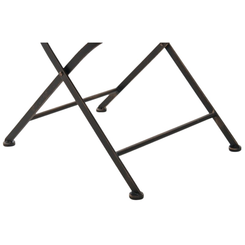 Juego de 2 sillas Indra de bronce