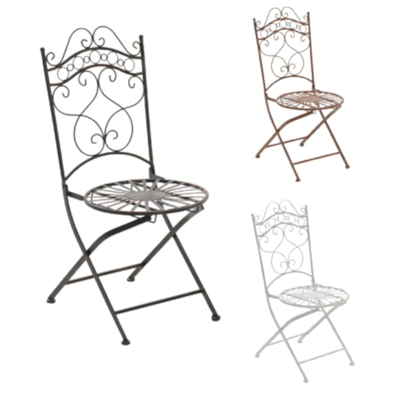 Juego de 2 sillas Indra de bronce