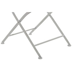 Juego de 2 sillas Indra, color blanco antiguo