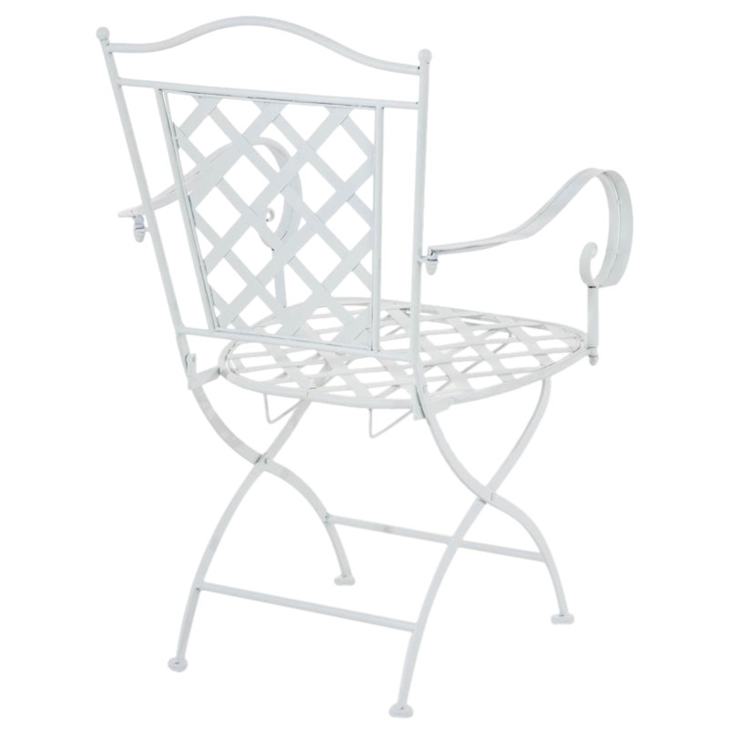 Juego de 2 sillas blancas Adara