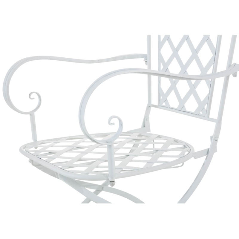 Juego de 2 sillas blancas Adara