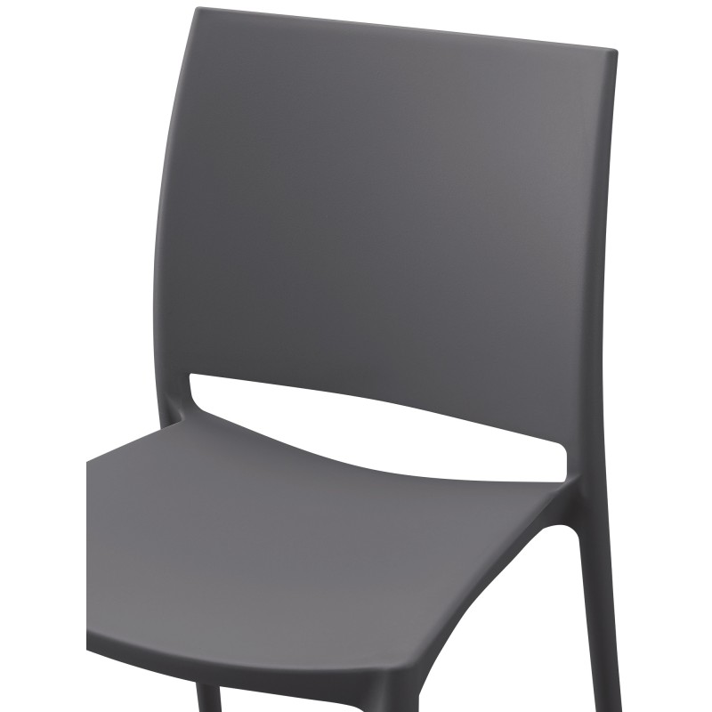 Silla Meton gris oscuro
