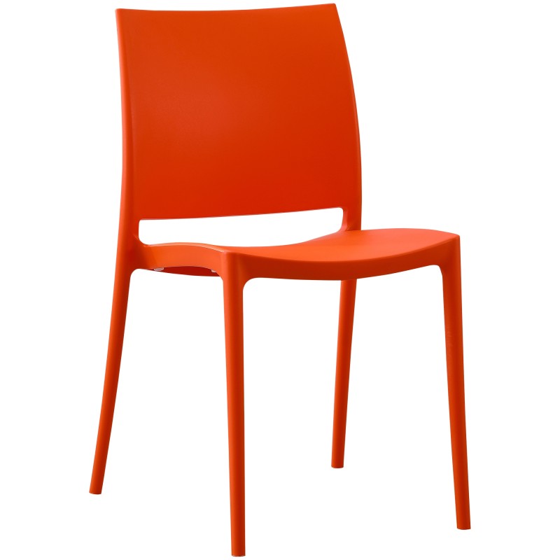 Silla Meton naranja