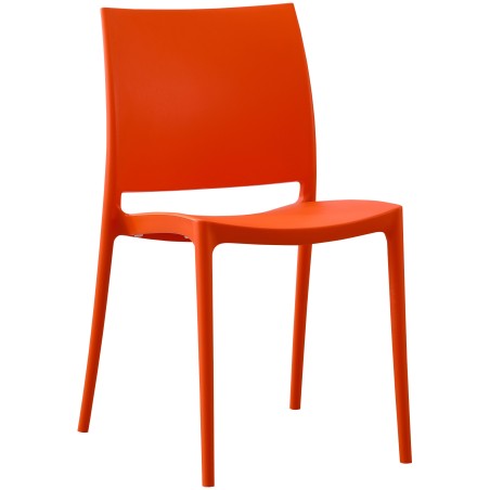 Silla Meton naranja