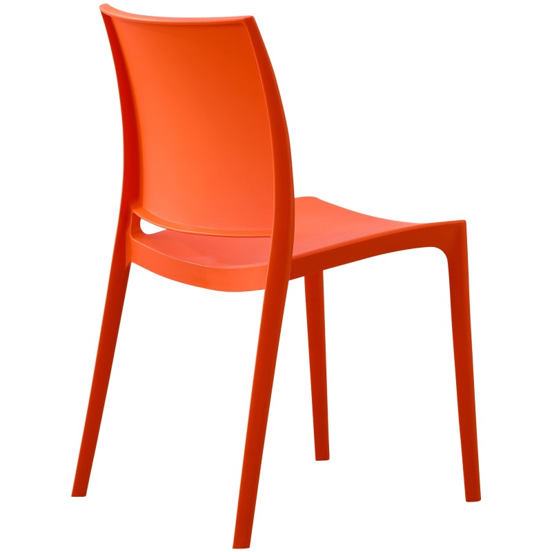 Silla Meton naranja