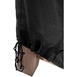 Funda negra para banco de jardín de 120 cm