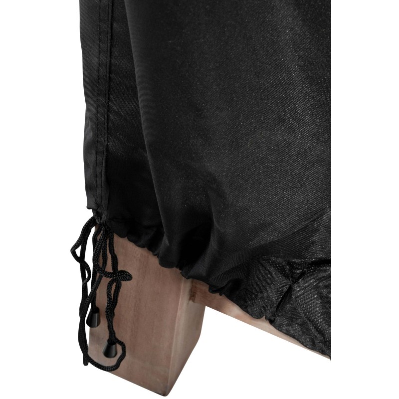 Funda negra para banco de jardín de 120 cm