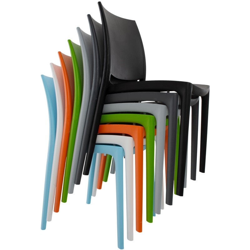 Juego de 2 sillas Maya color oliva