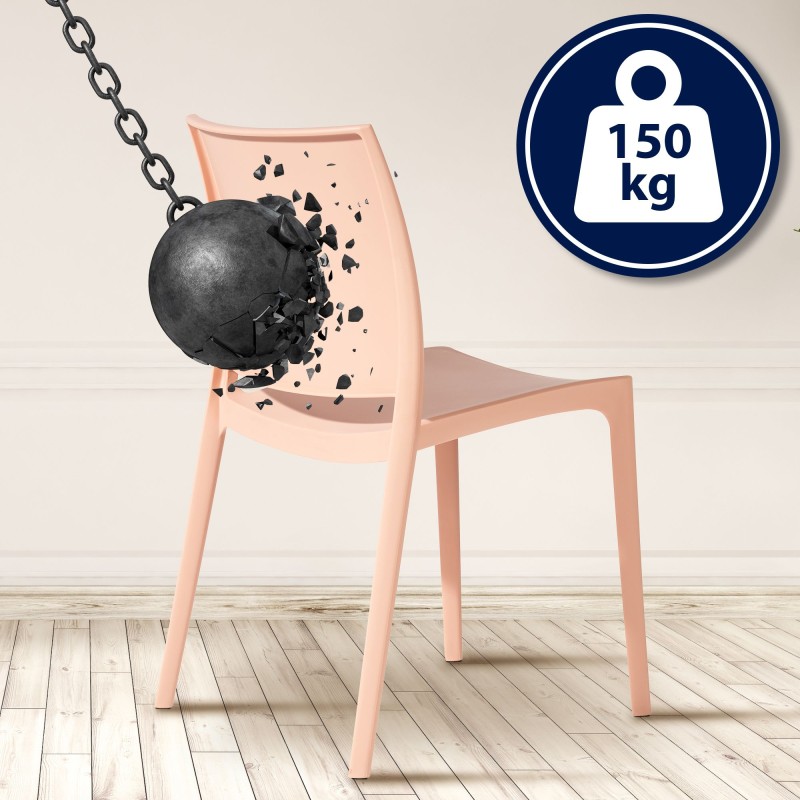 Silla melocotón Meton