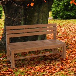 Banco de teca Augusta de 120 cm