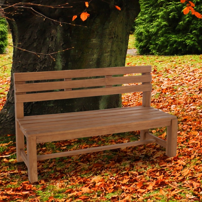 Banco de teca Augusta de 150 cm