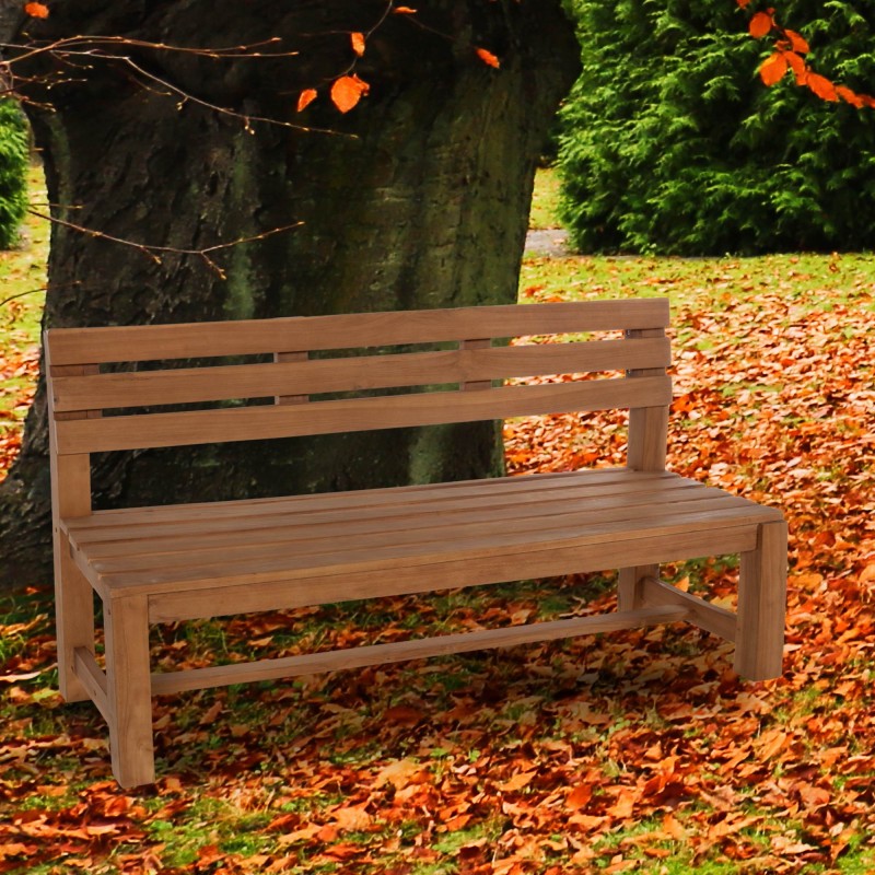 Banco de teca Augusta de 180 cm