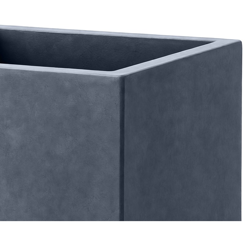 Juego de 2 macetas, color antracita