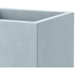 Juego de 2 macetas, 3 grises