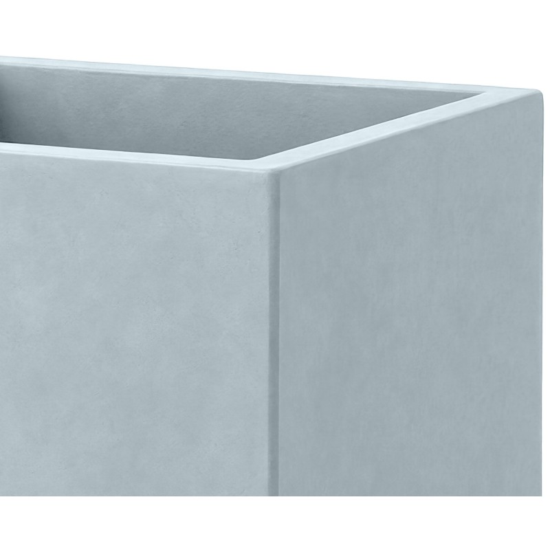 Juego de 2 macetas, 3 grises