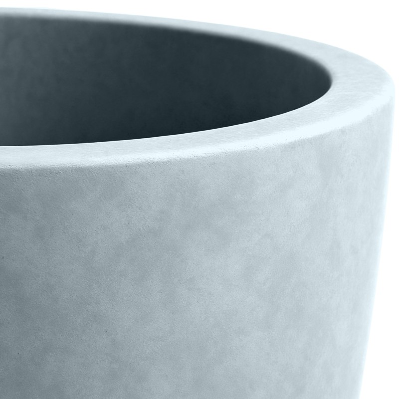 Juego de 3 macetas, 1 gris