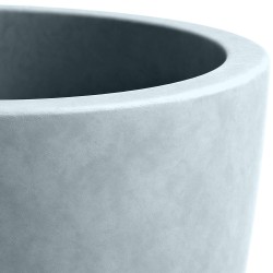 Juego de 4 macetas, 1 gris