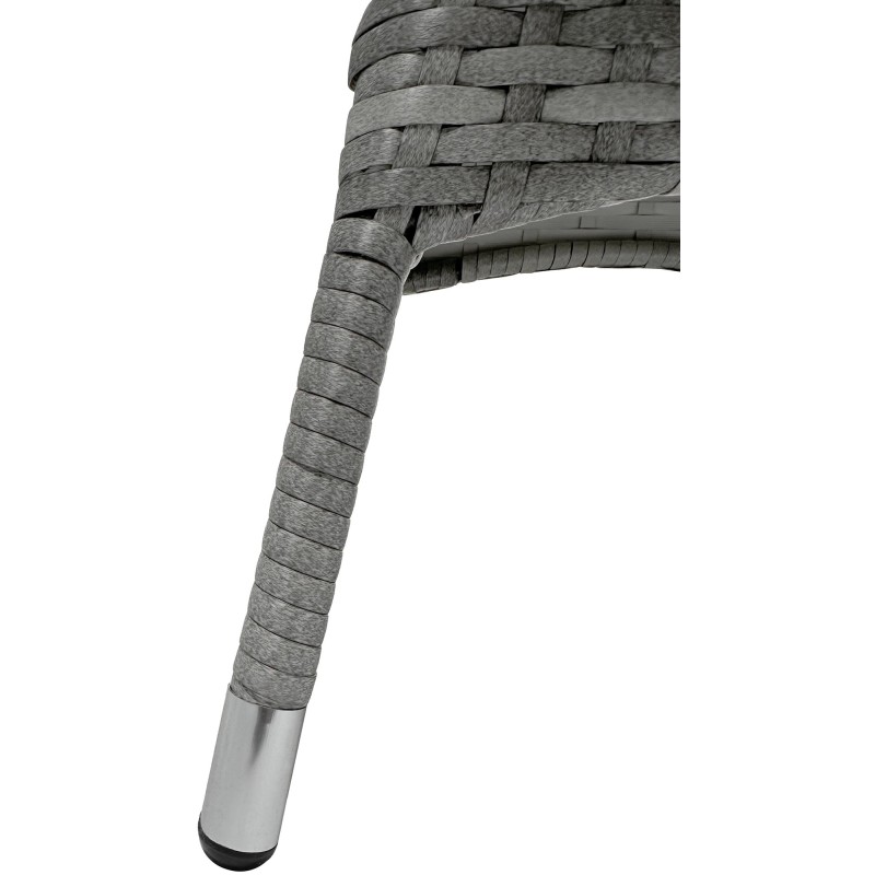 Grupo de sillas Fireda, mezcla gris