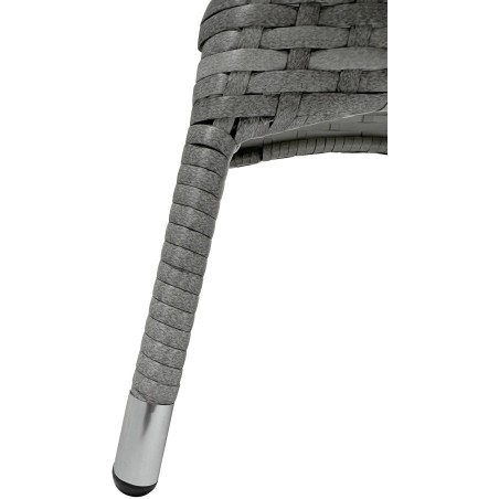 Grupo de sillas Fireda, mezcla gris