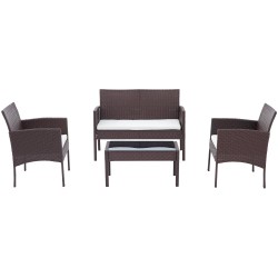 Grupo de sillas Ramunda marrones