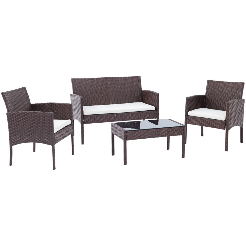 Grupo de sillas Ramunda marrones