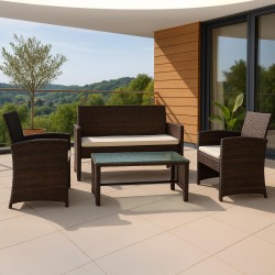 Grupo de sillas Brown Toruba