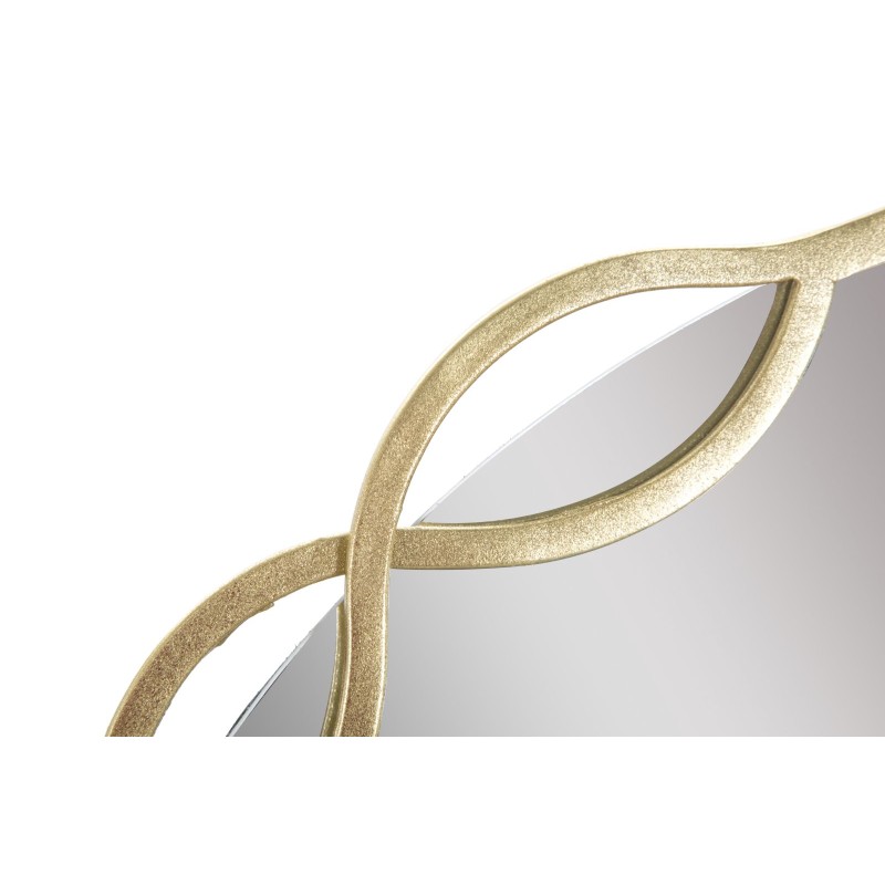 Espejo de pared Eleonor 73,5 x 2 x 72 cm – Curvas delicadas y estilo atemporal para un interior elegante