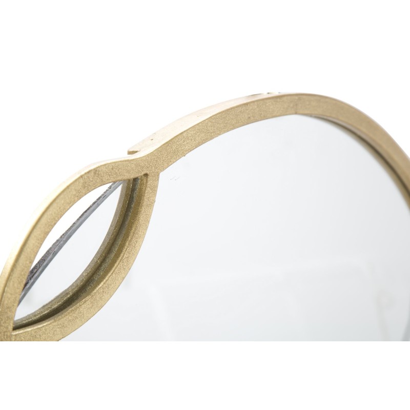 Espejo de pared Eleonor 73,5 x 2 x 72 cm – Curvas delicadas y estilo atemporal para un interior elegante