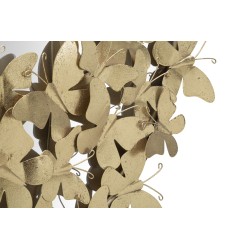 Espejo de pared ovalado con forma de mariposa, 59 x 3 x 89,5 cm (espejo: 46 x 78 cm) – Elegante diseño de mariposa con colgante 