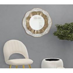 Espejo de pared Shai Light Ø54,5 x 4,5 cm – Brillo sutil y un toque refinado