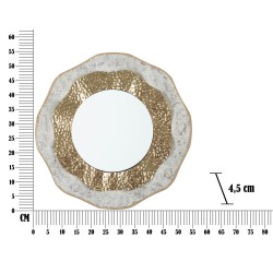 Espejo de pared Shai Light Ø54,5 x 4,5 cm – Brillo sutil y un toque refinado