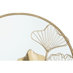 Espejo de pared floral 75x3,5x72 cm – Inspiración floral y encanto delicado