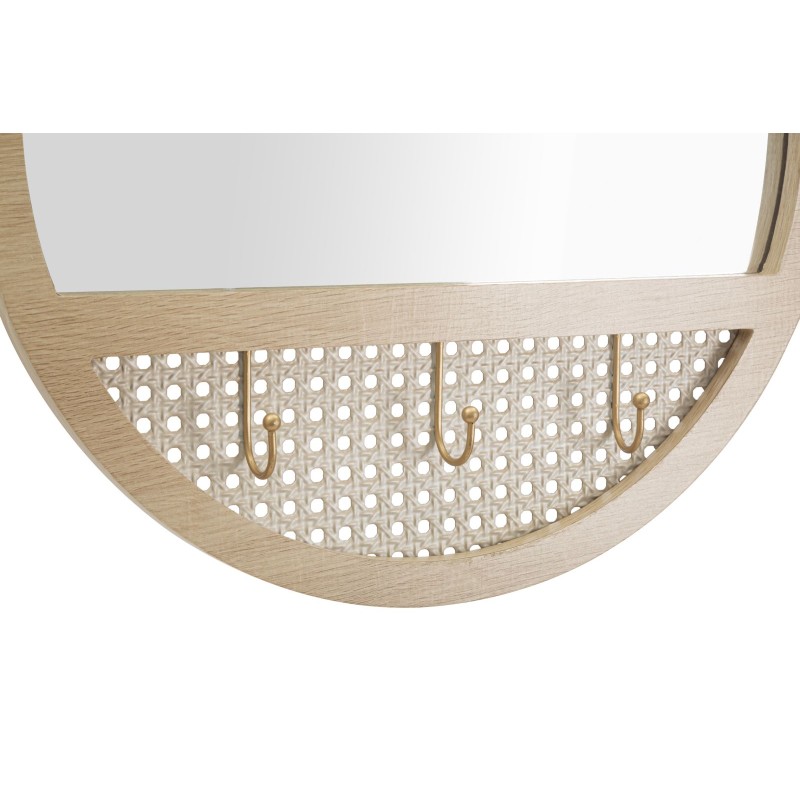 Espejo de pared Fuji Ø50x5 cm – Minimalismo japonés y refinamiento moderno