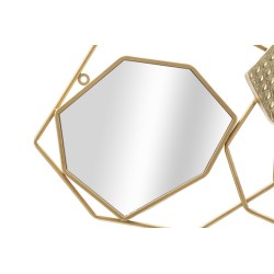 Espejo de pared de piedra 91x4x52 cm – Textura mineral y sofisticación natural