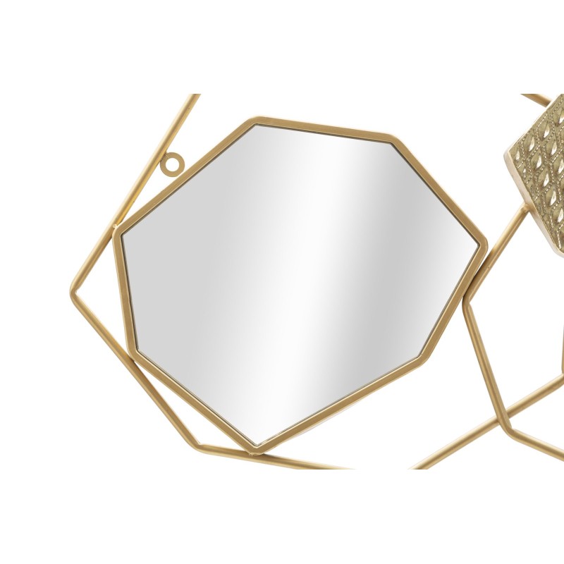 Espejo de pared de piedra 91x4x52 cm – Textura mineral y sofisticación natural