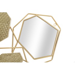 Espejo de pared de piedra 91x4x52 cm – Textura mineral y sofisticación natural