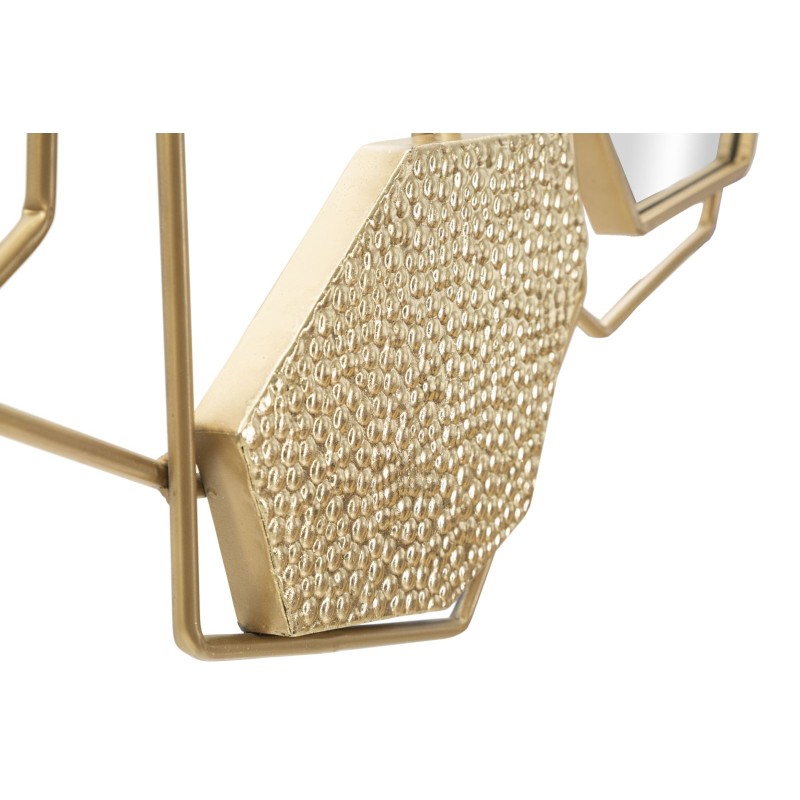 Espejo de pared de piedra 91x4x52 cm – Textura mineral y sofisticación natural