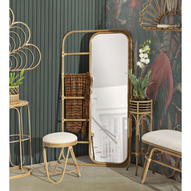 Espejo de pie Panamá 77,5 x 3,3 x 151 cm – Gran elegancia y majestuoso atractivo