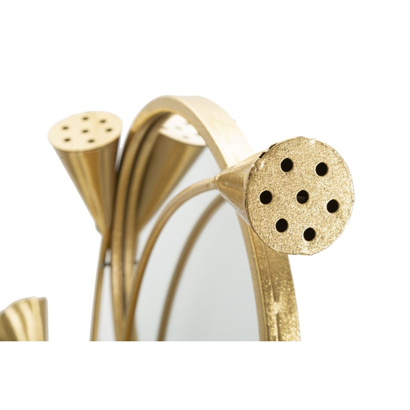 Espejo de pared Triple Flow 65x8x88 cm – Curvas dinámicas y estilo artístico