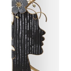 Espejo de pared con forma de mujer, 81,9 x 7 x 61 cm – Silueta sensual y diseño escultural