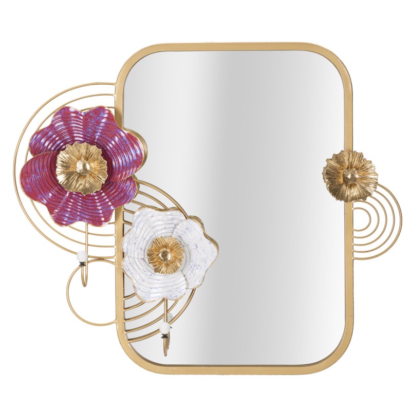 Espejo de pared Lovis 75x9,5x64,1 cm – Reflejos profundos y diseño audaz